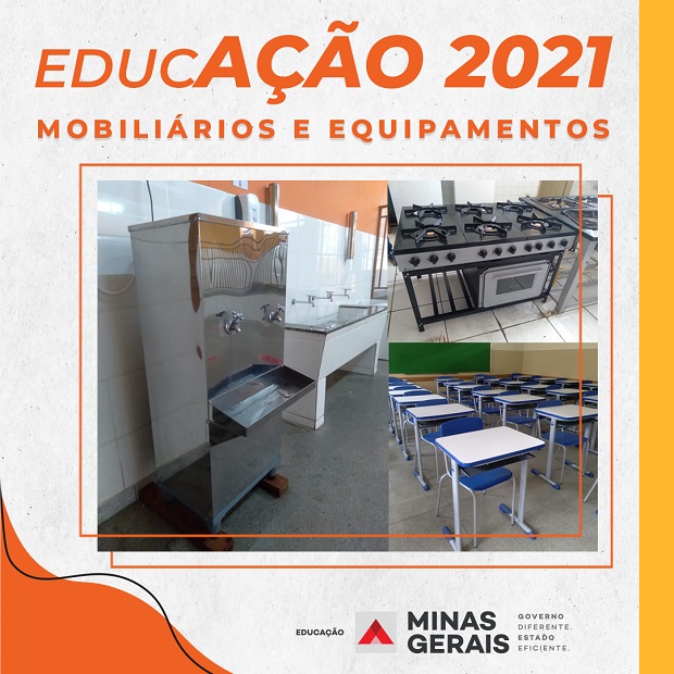 Escolas estaduais irão começar ano letivo de 2022 com novos mobiliários e equipamentos