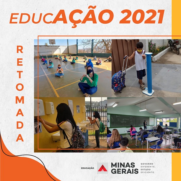 Balanço 2021: Checklist criterioso e recursos para as escolas garantiram retomada presencial segura e gradual na rede estadual de Minas