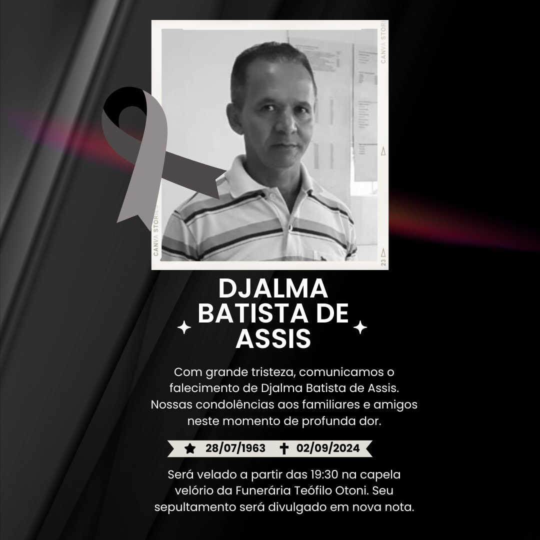 NOTA DE PESAR – DJALMA BATISTA DE ASSIS